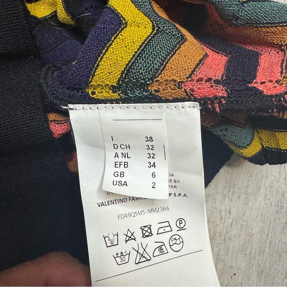 Missoni Multicolor Knit Button Down Long Sweater - image 5